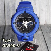 BEST SELLER !!! JAM TANGAN G-SHOCK CASIO GA500 FULL BIRU SKMEI EIGER