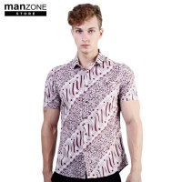 Spesial Manzone Manggala Batik Maroon Eksklusif Keren