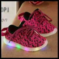 Harga Grosir! Sepatu Walker Anak Laki-Laki Import Kets Biru Leopard