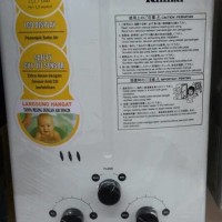 water heater gas rinnai REU 5 CFC FREE PEMASANGAN