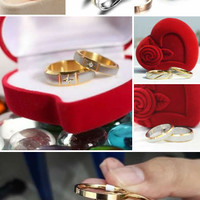 Cincin Titanium Asli Couple Single