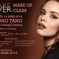 makeup beauty class makeover belajar makeup elegant with make over
