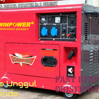 Genset Baru Winpower 5000 watt (WP7500)
