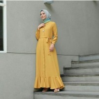 LAURA MUSTARD / GAMIS / DRESS MAXI / JUMPSUIT MUSLIM / HIJAB FASHION