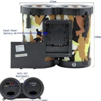 Jual Speaker Teropong Bluetooth Advance Tp-200 Speaker Tabung Diskon