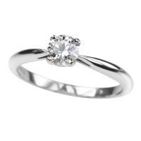 cincin satuan emas putih 12k AuAg