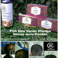 Paket Shampo Natural Minyak Kemiri Penumbuh Rambut Botak Ratu Kemiri