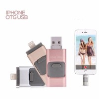Flash Disk Drive Flashdisk Otg 3In1 Iphone Apple Android Pc 64Gb