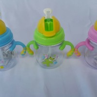 Jual Botol Minum Susu Anak Bayi Training Bottle murah BPA FREE ADA GAGANG Murah