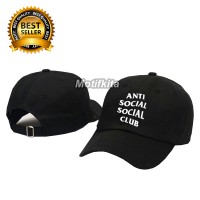 Topi Baseball ANTI SOCIAL SOCIAL CLUB ASSC keren Motifkita