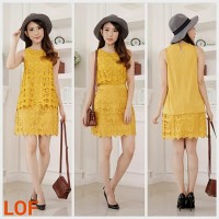 Baju Branded Bom Fash - Setelan Wanita Original - Atasan Dan Bawahan