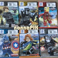 Jual Lego Bricks Murah - Civil War - Avengers - Super Heroes isi 1 Murah