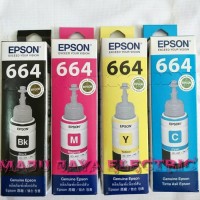 Tinta Printer Original Epson Colour/ Warna Original 664 T664 L Series