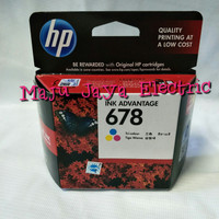 Catridge Tinta HP Printer 678 Original Black / Colour SAMA HARGA