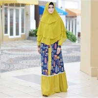 GAMIS SAHARA BATIK / Pakaian Muslim / Baju Wanita
