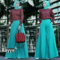 pakaian trendy terlaris AL RAYYA BAJU MUSLIM WANITA DEWASA REMAJA SET
