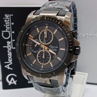 (Diskon) jam tangan pria original alexandre christie AC 6141 MC BLGY