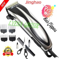 Alat Cukur Rambut Jinghao Original Pisau Tajam Motor kuat Tahan Lama