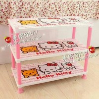 Rak susun serba guna hello kitty