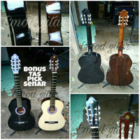gitar akustik klasik yamaha senar nylon ibanez fender taylor