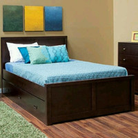 Jual tempat tidur dipan ranjang laci jati - furniture - kamar set - lemari Murah