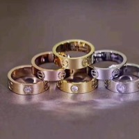 Perhiasan Cincin Stainless Cartier Love Murah Wanita