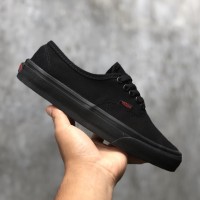 SEPATU VANS AUTHENTIC TWILL GINGHAM FULL BLACK PREMIUM WAFFLE DT BNIB