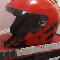 Helm KYT Galaxy Slide Double Visor Bekas