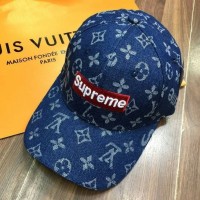 Topi LV Supreme Canvas Semi Premium Quality