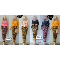 Batik cewek Delima set baju wanita tanah abang Murah!