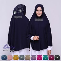Hijab Kerudung Jilbab Khimar Payet Daisy