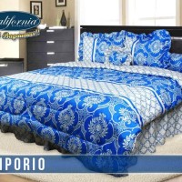 BEDCOVER SET CALIFORNIA/MY LOVE ULIR/BATIK EMPORIO KING SIZE
