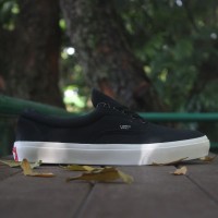sepatu vans autentic hitam sol gading untuk pria bagus buat sekolah