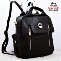 Tas Ransel FURLA 001014 Res 2 Depan Hitam