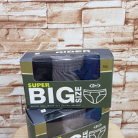 CELANA DALAM PRIA RIDER-326 SUPER BIG SIZE 5XL - 6XL ISI 3