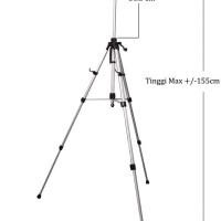 Jual Stand Lukis Aluminium / Easel Stand Aluminium / Tripod Easel
