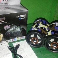 Promo Speaker Portable Advance Tp-200Bt Teropong + Bluetooth Hot