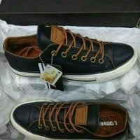OBRAL SEPATU PRIA SNAEKERS MURAH CONVERSE FULL KULIT FOR MAN GRADE ORI