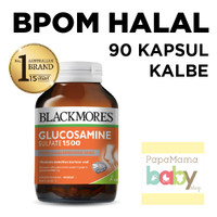 Jual Blackmores Glucosamine Sulfate 1500mg 90 kapsul BPOM KALBE Sehat Sendi Murah