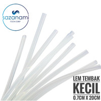 Jual isi / Refill Lem Tembak Glue Gun 27 Cm Kecil Bakar Lem Lilin Murah