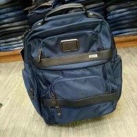 TAS TUMI BACKPACK NAVY BLUE TIPE 1 MIRROR QUALITY