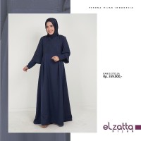 Gamis Muslim Polos Wanita Terbaru Elzatta Stela