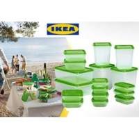 Jual barang unik dan murah IKEA PRUTA TEMPAT MAKAN ISI 17 pcs Murah