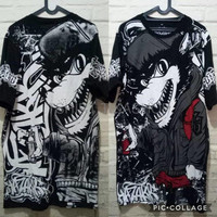 BAJU KAOS POLOS PRIA LENGAN PENDEK ORIGINAL BANDUNG FULL PRINT