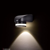 h209 lampu dinding taman hias led sorot wall light 5w pagar waterproof