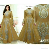 FASHION WANITA DAN PRIA BAJU INDIA XL MISS MARETA GOLD ORIGINAL BAJU
