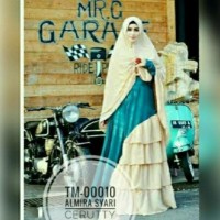 FASHION WANITA DAN PRIA TM-00010 BAJU BUTIK ALMIRA SYARI BUSANA MUSLIM