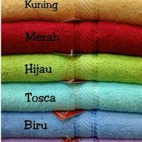 handuk mandi merah putih 50X100 by terry Palmer group