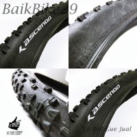 Ban Luar Ascendo Hybrid 27.5x2.10 650B Sepeda MTB Dll
