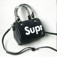 Tas wanita hand bag Louis Vuitton Supreme Mini Import